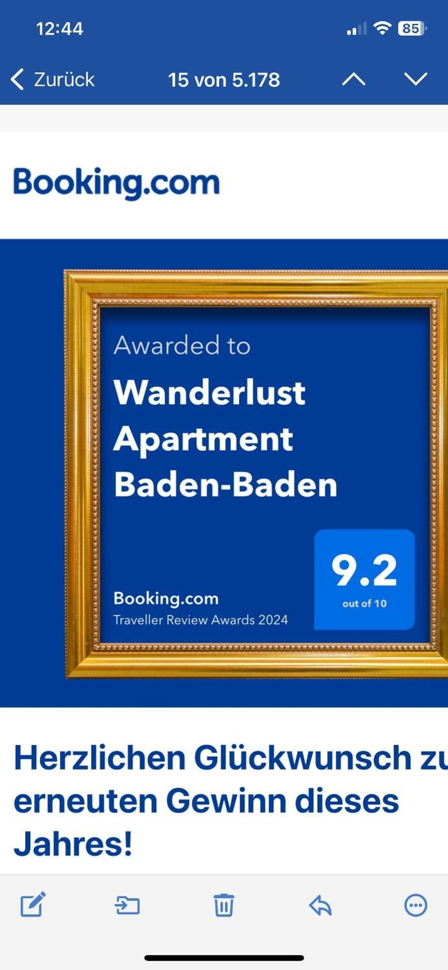 Wanderlust Apartment Baden-Baden Buitenkant foto